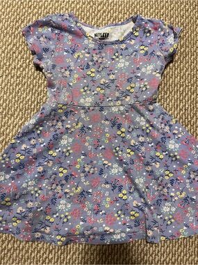 Girls size 2-3yr monkey bars Lavender Floral Fit-and-Flare Dress